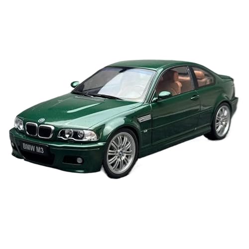 SYYANFEI Auto Modell 1:18 Für E46 Coupe 2000 Legierung Auto Diecast Metall Klassische Fahrzeuge Modell Simulation Sammlung Spielzeug Dekoration Jungen Mädchen Geschen von SYYANFEI