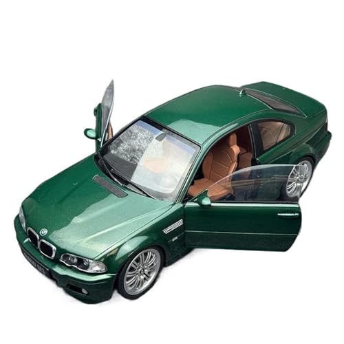 SYYANFEI Auto Modell 1:18 Für E46 Coupe 2000 Legierung Auto Diecast Metall Oldtimer Modell Simulation Sammlung Spielzeug Dekoration Jungen Mädchen Geschen von SYYANFEI