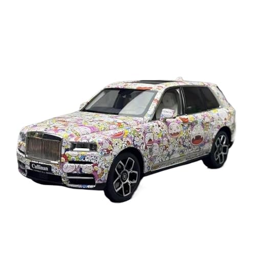 SYYANFEI Auto Modell 1:18 Für EIN Limitiertes High-End-Modell Der Rolls-Royce Cullinan-Legierung Mit Kompressionswelle Miniaturmodell Aus Collection Jungen Mädchen Geschen von SYYANFEI