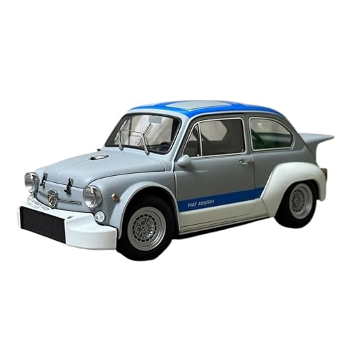 SYYANFEI Auto Modell 1:18 Für FIAT Abarth 1000 TCR Klassische Dekoration Auto Modell Bastler Sammeln Geschenk Metall Ornamente Jungen Mädchen Geschen von SYYANFEI