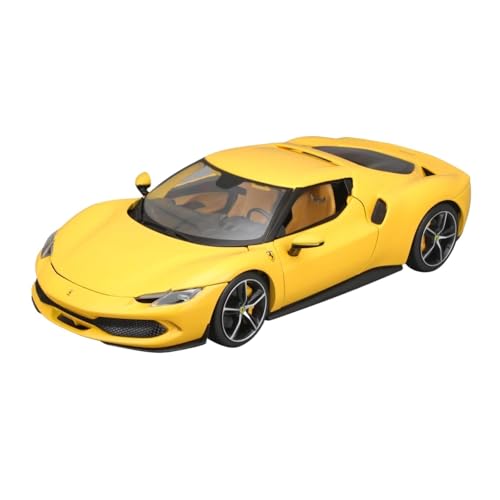 SYYANFEI Auto Modell 1:18 Für Ferrari 296 GTB FXXK EVO, Limitierte Edition Legierung Luxusfahrzeug Druckgussautos, Spielzeugkollektion Jungen Mädchen Geschen(Rot) von SYYANFEI