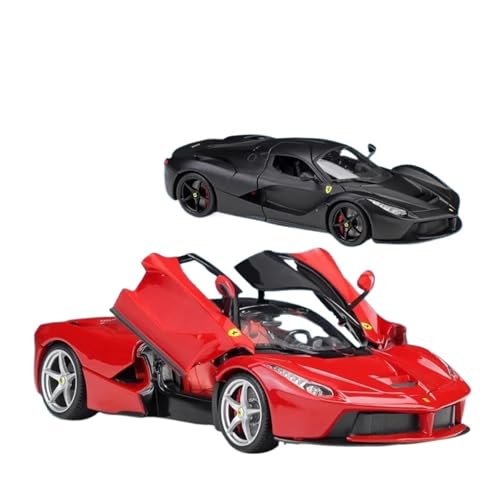 SYYANFEI Auto Modell 1:18 Für Ferrari LaFerrari Speciale SPOR Legierungsspielzeugauto Mit Rückziehfunktion Sammlerstück Und Dekoratives Modellspielzeug Jungen Mädchen Geschen(Rot) von SYYANFEI