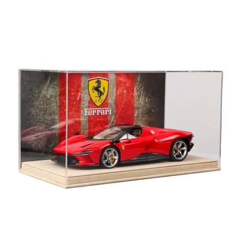 SYYANFEI Auto Modell 1:18 Für Ferrari SP3 Daytona-Automodell Aus Druckgussmetall, Legierungsautomodell, Erwachsene Sammlerstück Ornament-Spielzeug Jungen Mädchen Geschen(Rot) von SYYANFEI