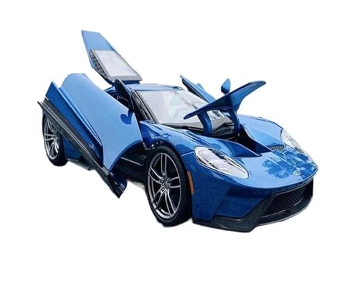 SYYANFEI Auto Modell 1:18 Für Ford GT 2017Legierung Supersportwagen Retro-Automodell Oldtimer-Modellauto-Dekorationssammlung Jungen Mädchen Geschen von SYYANFEI