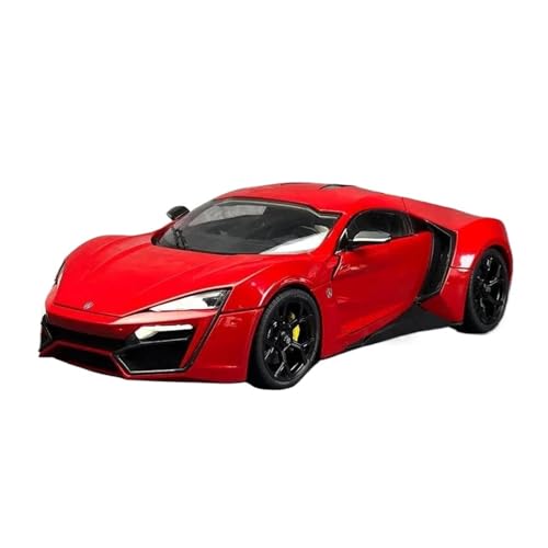 SYYANFEI Auto Modell 1:18 Für Lykan Hypersport Legierung Sportwagen Diecast Metall Rennwagen Fahrzeuge Modell Simulation Spielzeug Dekoration Jungen Mädchen Geschen von SYYANFEI