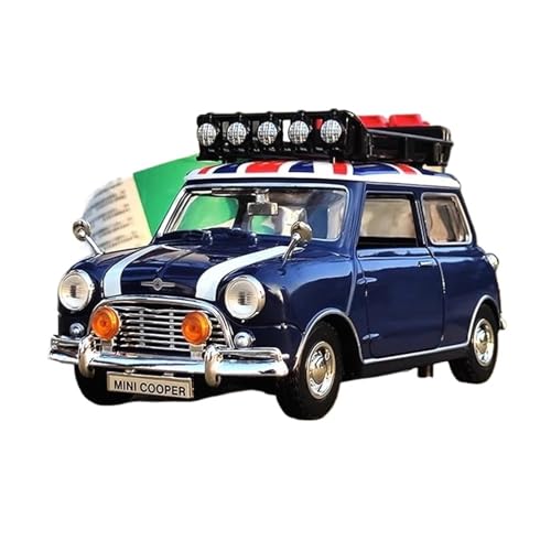 SYYANFEI Auto Modell 1:18 für Mini Cooper Legierung Auto Modell DiecastToy Klassische Mini Fahrzeuge Modell Simulation Sammlung Spielzeug Jungen Mädchen Geschen von SYYANFEI