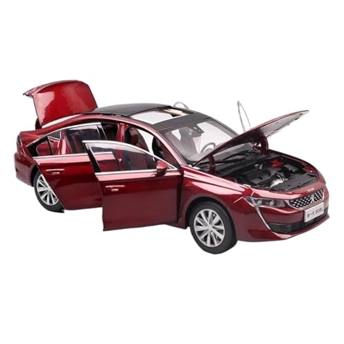 SYYANFEI Auto Modell 1:18 für Peugeots 508L Legierung Auto Diecast Metall Auto Modell Simulation Sammlung Spielzeug Dekoration Jungen Mädchen Geschen von SYYANFEI