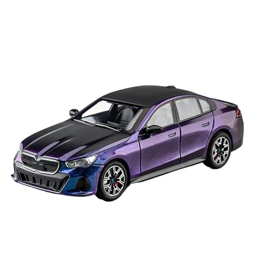 SYYANFEI Auto Modell 1:22 Für Supercar I5 M50Alloy Modell Auto Druckguss Metall Casting Sound Und Licht Auto Jungen Spielzeug Jungen Mädchen Geschen(Purple) von SYYANFEI