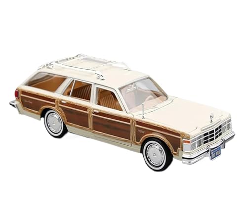 SYYANFEI Auto Modell 1:24 Chrysler 1979 Classic Touring Druckguss-Metallautomodell Gedenkausgabe Sammlung Klassisches Spielzeug Jungen Mädchen Geschen(White) von SYYANFEI