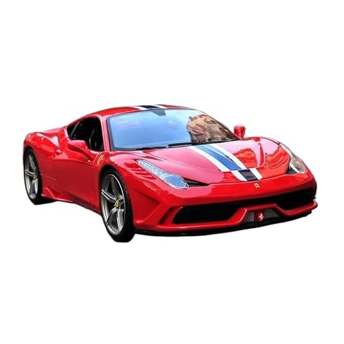 SYYANFEI Auto Modell 1:24 Ferrari 488 Pista Alloy Sports Model Diecast Metal Racing Car Vehicles Model Simulation Toy Jungen Mädchen Geschen von SYYANFEI