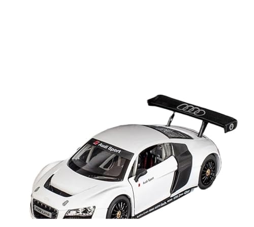 SYYANFEI Auto Modell 1:24 Für Audi R8 Legierung Rennwagen Diecast Metall Spielzeug Sportwagen Fahrzeuge Modell Simulation Sammlung Spielzeug Jungen Mädchen Geschen von SYYANFEI