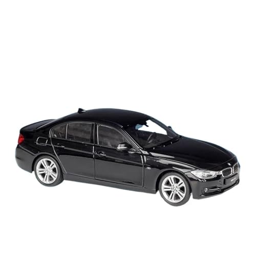 SYYANFEI Auto Modell 1:24 Für BMW 3er 335i, Legierungsauto Druckguss Und Spielzeug Metallfahrzeuge Automodell Simulationssammlung Spielzeug Jungen Mädchen Geschen(Schwarz) von SYYANFEI