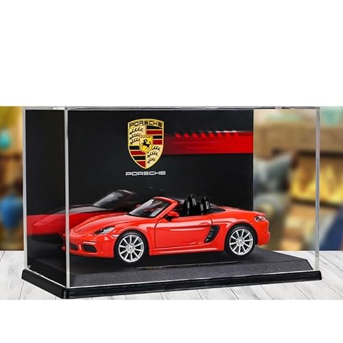 SYYANFEI Auto Modell 1:24 Für Druckguss-Porsche 718 Boxster Cabriolet-Automodell Simulationslegierung Sportwagenspielzeug Erwachsenenkollektion Jungen Mädchen Geschen von SYYANFEI