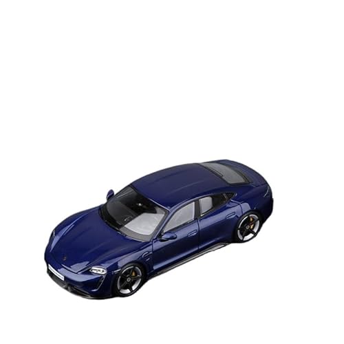 SYYANFEI Auto Modell 1:24 Für Druckguss-Porsche Taycan-Legierungsautomodellsimulation Sportwagensammlung Ausstellungsdekorationen Jungen Mädchen Geschen(Blau) von SYYANFEI