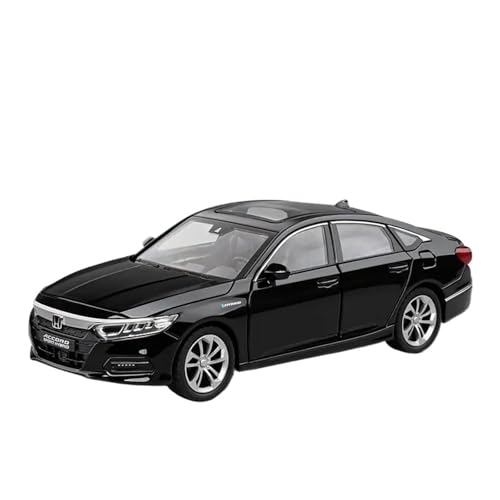 SYYANFEI Auto Modell 1:24 Für Honda Accord Legierung Auto Druckguss Spielzeug Fahrzeuge Metall Auto Modell Simulation Sammlung Sound Und Licht Jungen Mädchen Geschen(Schwarz) von SYYANFEI