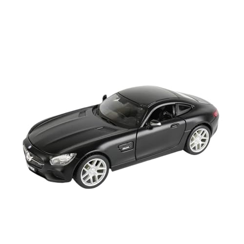 SYYANFEI Auto Modell 1:24 Für Mercedes AMG GT Sportwagen, Statische Druckgussfahrzeuge, Sammlerstück, Modellauto-Spielzeug Jungen Mädchen Geschen(Schwarz) von SYYANFEI