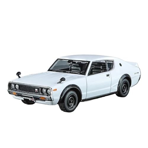 SYYANFEI Auto Modell 1:24 Für Nissan Skyline 2000 GT-R 1973Legierung Sportwagen Druckguss Metall Rennfahrzeug Modell Simulationsspielzeug Jungen Mädchen Geschen von SYYANFEI