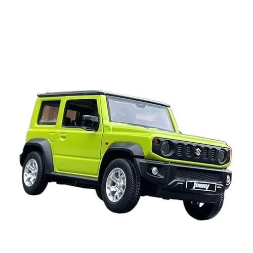 SYYANFEI Auto Modell 1:26 Für Suzuki Jimny Legierung Auto Diecast Spielzeug Metall Geländewagen Modell Simulation Sound Licht Sammlung Jungen Mädchen Geschen(Grün) von SYYANFEI