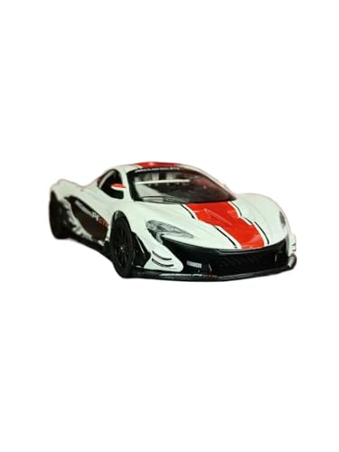 SYYANFEI Auto Modell 1:31 Für McLaren P1 SupercarCar Modell Legierung Zurückziehen Auto Spielzeug 2 Offene Tür Hobbyist Sammlung Display Jungen Mädchen Geschen(White) von SYYANFEI