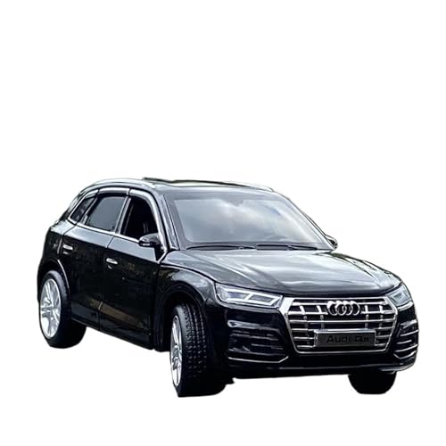 SYYANFEI Auto Modell 1:32 Für Audi Q5 SUV Legierung AutoDiecasts Metall Spielzeug Fahrzeuge Modell Simulation Sound Und Licht Sammlung Jungen Mädchen Geschen(Schwarz) von SYYANFEI