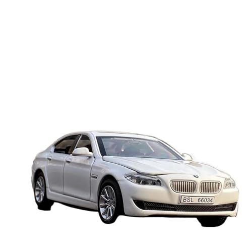 SYYANFEI Auto Modell 1:32 Für BMW 5er 535i, Legierungsauto, Druckguss-Metall-Spielzeugfahrzeuge, Simulations-Sound-Licht-Sammlung Jungen Mädchen Geschen(Weiß) von SYYANFEI