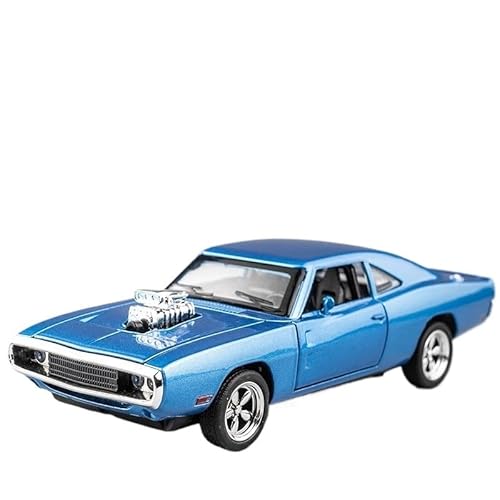 SYYANFEI Auto Modell 1:32 Für Dodge Lycoming Sportwagen Aus Metalldruckguss, Legierungsautomodell Bumerang-Spielzeugauto-Sammlung Ausstellungsornamente Jungen Mädchen Geschen(Blau) von SYYANFEI