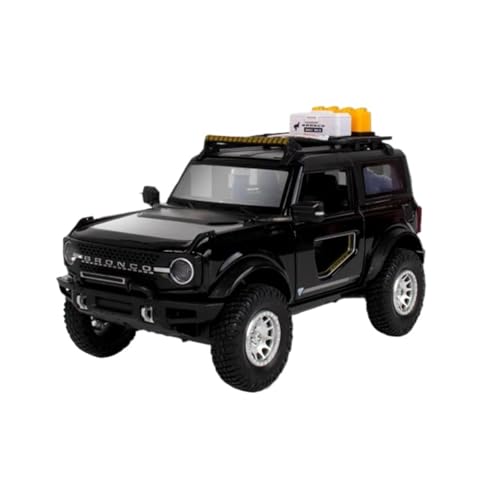 SYYANFEI Auto Modell 1:32 Für Ford Bronco Lima Legierung Auto Diecast Metall Geländewagen Modell Simulation Sound Und Licht Jungen Mädchen Geschen(Orange) von SYYANFEI