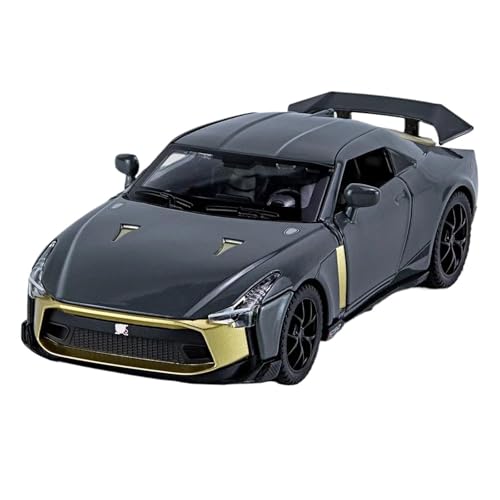 SYYANFEI Auto Modell 1:32 Für Nissam GTR-50 Legierung Auto Simulation Druckguss Mit Sound Und Licht Zurückziehen Fahrzeuge Dekoration Spielzeug Jungen Mädchen Geschen von SYYANFEI