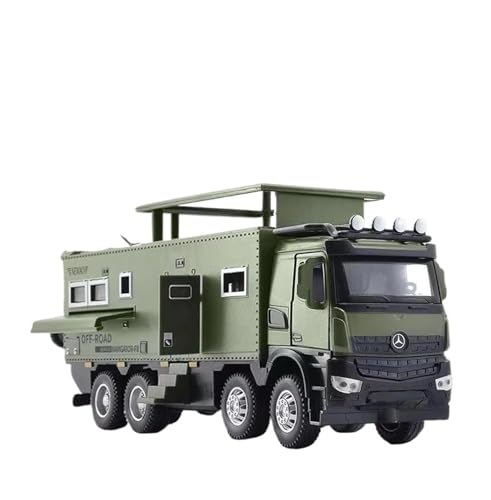 SYYANFEI Auto Modell 1:32 Für Nomadism Off-Road RV Simulation Legierung Auto Sound Und Licht – Passende Spielzeugsammlungen Jungen Mädchen Geschen(Grün) von SYYANFEI