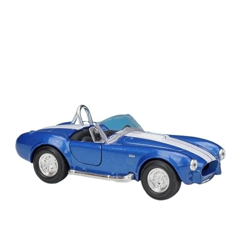 SYYANFEI Auto Modell 1:36 Für Shelby Cobra 427 S/C 1965 Legierungsauto-Druckguss-Metall-Oldtimer-Fahrzeugmodell-Simulationssammlung Jungen Mädchen Geschen von SYYANFEI