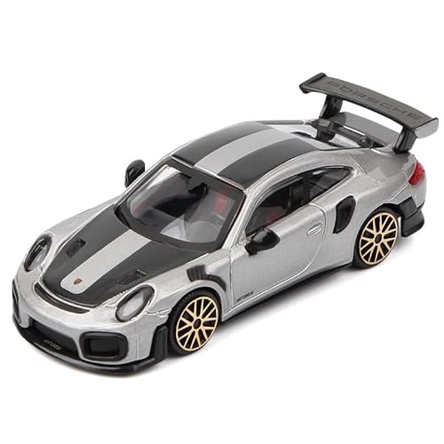 SYYANFEI Auto Modell 1:43 Für Druckguss-Porsche 911 GT2RS-Automodell Legierungsautomodell Froschkönig-Automodell-Enthusiasten-Sammlungsanzeige Jungen Mädchen Geschen von SYYANFEI