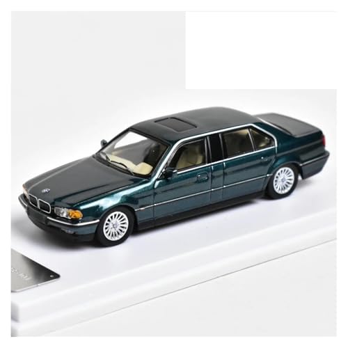 SYYANFEI Auto Modell 1:64 Für E38 7-Serie L7 Druckguss-Modellauto Für Erwachsene Sammlung Spielzeug Tischdekoration Jungen Mädchen Geschen(Grün) von SYYANFEI