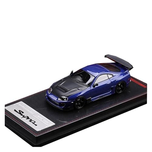 SYYANFEI Auto Modell 1:64 Für IG Supra JZA80 R Legierung Auto Simulation Modelle Spielzeug Erwachsene Sammlerstücke Ornamente Jungen Mädchen Geschen(Blau) von SYYANFEI