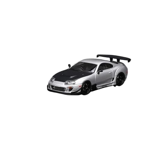 SYYANFEI Auto Modell 1:64 Für IG Supra JZA80 R Legierung Auto Simulation Modelle Spielzeug Erwachsene Sammlerstücke Ornamente Jungen Mädchen Geschen(Grau) von SYYANFEI