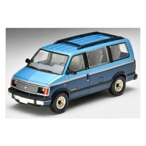 SYYANFEI Auto Modell 1:64 Für Maßstab N325a N325b Chevrolet Astro LT AWD Legierung Kompressionswelle Miniaturspielzeug Erwachsene Sammlung Jungen Mädchen Geschen(Blau) von SYYANFEI