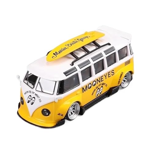 SYYANFEI Auto Modell 1:64 Für Maßstab RWB T1 Bus LF Simulation Druckguss-Legierung Auto Dekoration Sammlung Spielzeug Jungen Mädchen Geschen von SYYANFEI