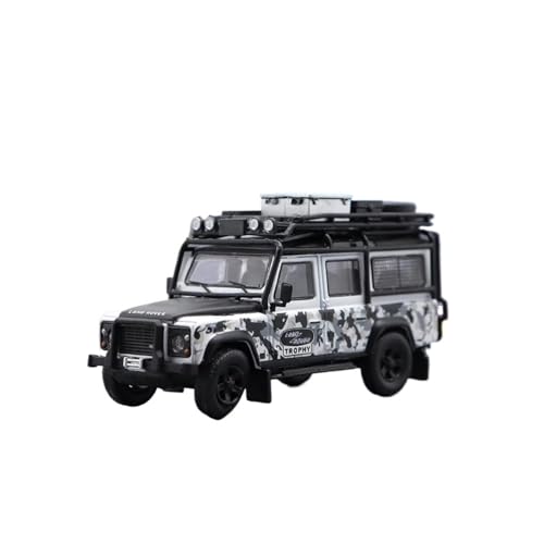 SYYANFEI Auto Modell 1:64 Für Master 110 Defender Modell Um Alte Camel Cup Schlammversion Simulation Auto Modell Junge Zu Machen Jungen Mädchen Geschen(White) von SYYANFEI