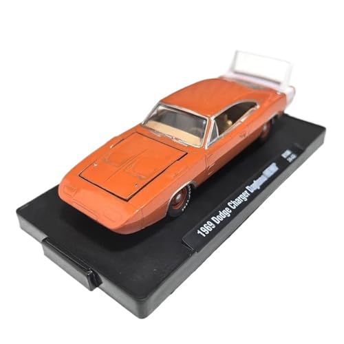 SYYANFEI Auto Modell 1:64 für M2 Diecast Alloy 1969 Dodge Charger Daytona Toys Cars Classic Adult Collection Statische Anzeige Jungen Mädchen Geschen von SYYANFEI