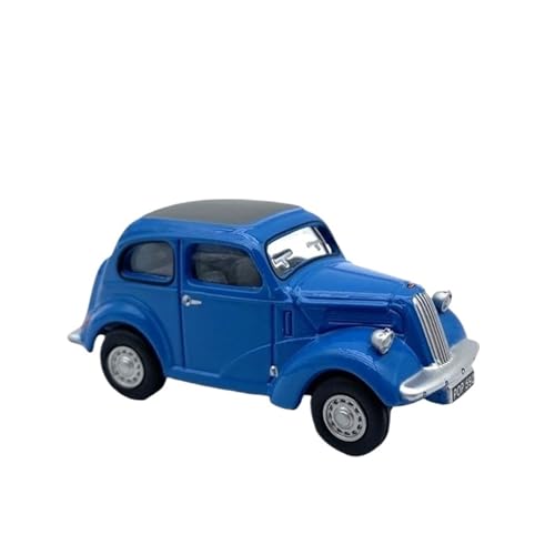 SYYANFEI Auto Modell 1:76 Ford 103E Blau 1953 Klassische Oldtimer Druckguss Vintage Modell Hobbyist Memorial Collection Jungen Mädchen Geschen von SYYANFEI