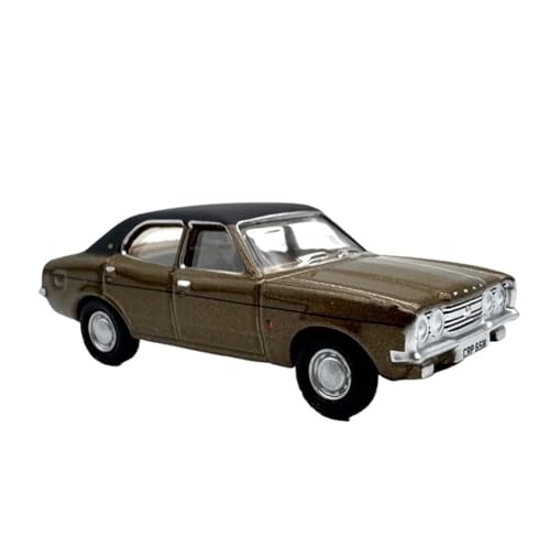 SYYANFEI Auto Modell 1:76 Ford Cortina Mk3, Klassisches Nostalgie-Modell, Druckguss-Legierung, Fertiges Miniaturfahrzeug, Sammlerdisplay Jungen Mädchen Geschen von SYYANFEI