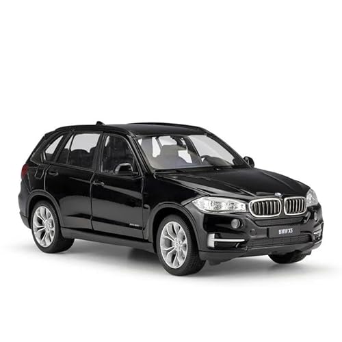 SYYANFEI Auto Modell BMW X5 1:24 Für Maßstab Diecast Auto Spielzeug Simulation Modell Klassische SUV Metall Legierung Spielzeug Auto Erwachsene Sammlung Jungen Mädchen Geschen(Schwarz) von SYYANFEI