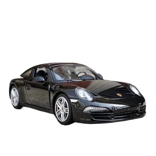 SYYANFEI Auto Modell Diecast 1/24 Für Porsche 911 Coupé Sport Simulation Legierung Auto Modell Fan Sammlung Hause Dekoration Metall Ornamente Spielzeug Jungen Mädchen Geschen(Schwarz) von SYYANFEI