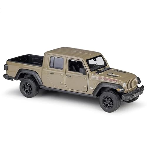 SYYANFEI Auto Modell Diecast 1:27 Für Auto Jeep 2020 Gladiator Spielzeug Off-Road Modell Auto Legierung SUV Metall Spielzeug Auto Erwachsene Sammlung Jungen Mädchen Geschen(Yellow) von SYYANFEI