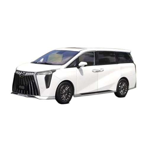 Auto Modell Druckguss 1:18 Für Maßstab GAC Trumpchi Master M8 Business Auto Legierung Fahrzeug Modell Simulation Sammlung Spielzeug Display Jungen Mädchen Geschen(White) von SYYANFEI