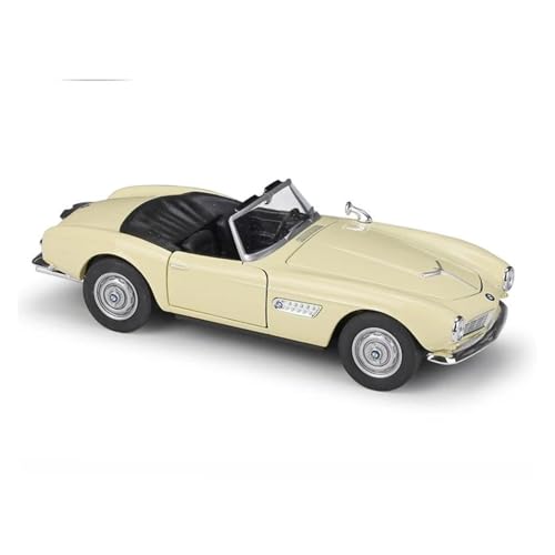 SYYANFEI Auto Modell Maßstab 1:24 Für BMW 507 Diecast Simulator Spielzeugauto Legierung Metall Spielzeug Spielfahrzeug Sammlung Jungen Mädchen Geschen(Beige) von SYYANFEI