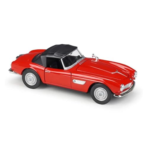 SYYANFEI Auto Modell Maßstab 1:24 Für BMW 507 Diecast Simulator Spielzeugauto Legierung Metall Spielzeug Spielfahrzeug Sammlung Jungen Mädchen Geschen(Rot) von SYYANFEI