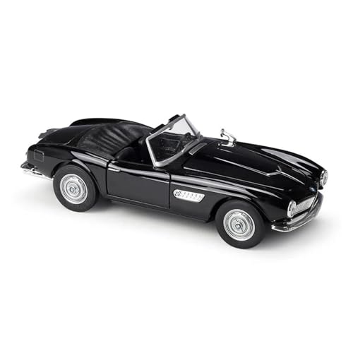 SYYANFEI Auto Modell Maßstab 1:24 Für BMW 507 Diecast Simulator Spielzeugauto Legierung Metall Spielzeug Spielfahrzeug Sammlung Jungen Mädchen Geschen(Schwarz) von SYYANFEI