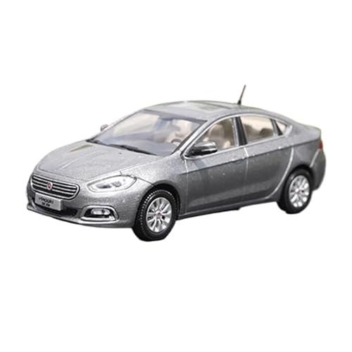 SYYANFEI Auto Modell Maßstab 1:43 Aus Druckgusslegierung FIAT Viaggio Business Sedan Spielzeugauto Classics Adult Collection Souvenir Display Jungen Mädchen Geschen(Grau) von SYYANFEI