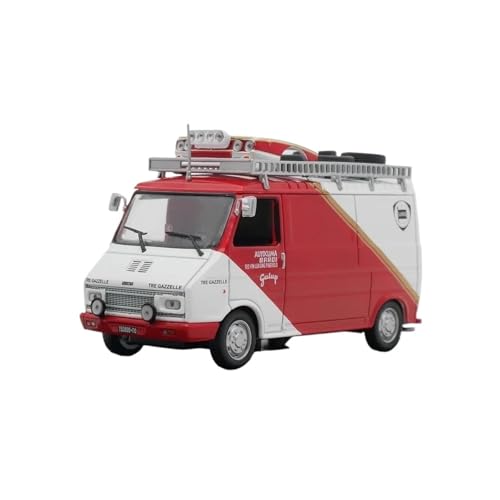 SYYANFEI Auto Modell Maßstab 1:43 Für FIAT 242 Phase 1 Aus Druckgusslegierung Von 1984, Logistik-Van, Autos, Klassische Sammlung Für Erwachsene Jungen Mädchen Geschen von SYYANFEI