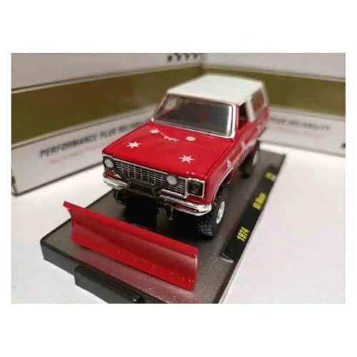 SYYANFEI Auto Modell Maßstab 1:64 für K5 Blazer Snow Off-Road Wagon-Modell aus Druckgusslegierung Classics-Erwachsenenkollektion statische Anzeige Jungen Mädchen Geschen von SYYANFEI